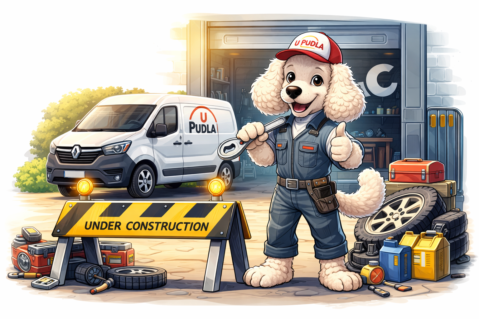 Pudel mechanik U Pudla